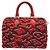 Louis Vuitton LVxUF Speedy Bandoulière 25cm Boston Bag Schwarz Rot - Ansicht 2