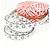 Borsa a tracolla Louis Vuitton LV Crafty Boite Chapeau Souple Rosso - vista 4