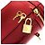 Borsa Louis Vuitton Vernis Cannes PM M53998 Rosso - vista 4