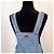 Versace Jeans Couture Denim Latzhose Mini-Kleid Blau - Ansicht 8