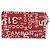 Clutch Chanel Vintage in tela Rosso - vista 2