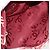Clutch Chanel Vintage in tela Rosso - vista 5