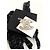 Spilla Chanel Logo CC in Cristallo e Metallo Dorato Bianco Gold hardware - vista 4