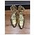 Chanel Bailarinas con tiras de cuero dorado - vista 12