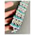 Antik Batik Bracciale con perline e conchiglie Nero Bianco Blu - vista 2