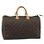 Louis Vuitton Speedy Monogram Canvas 40 Marrone - vista 2