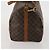 Louis Vuitton Keepall Bandouliere Monogram Canvas 60 Marrone - vista 3