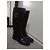Dior Botas de lluvia altas de goma negra Negro - vista 2