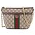 Borsa a Spalla con Catena Ophidia Gucci Marrone Beige