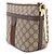 Borsa a Spalla con Catena Ophidia Gucci Marrone Beige - vista 4