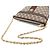 Borsa a Spalla con Catena Ophidia Gucci Marrone Beige - vista 6