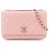 Portafoglio con catena Trendy CC Chanel Rosa