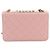Portafoglio con catena Trendy CC Chanel Rosa - vista 2