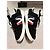 Sneakers Moncler Tricolore in Pelle e Camoscio Nero Rosso Blu - vista 2