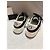 Sneakers Moncler Tricolore in Pelle e Camoscio Nero Rosso Blu - vista 5