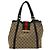 Borsa Tote Gucci GG Canvas marrone