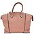 Borsa Louis Vuitton Leather Parnasséa Lockit MM Rosa - vista 2