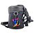 Borsa a tracolla polochon espandibile in nylon Louis Vuitton Nero