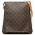 Borsa a tracolla Louis Vuitton Monogram Musette Marrone