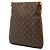 Borsa a tracolla Louis Vuitton Monogram Musette Marrone - vista 2