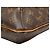 Borsa a tracolla Louis Vuitton Monogram Musette Marrone - vista 4