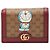 Cartera Bi-fold Mini GG Supreme Doraemon Gucci Beige Burdeos