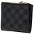 Louis Vuitton Damier Graphite Bi-fold Wallet Brown Black - view 2