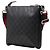 Borsa a tracolla e a spalla Gucci GG Supreme Sherry Line Nero - vista 2