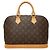 Borsa Louis Vuitton Monogram Alma PM Marrone