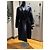 Christian Dior Navy Wool Silk Blend Monogram Reversible Coat - view 13
