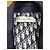 Christian Dior Navy Wool Silk Blend Monogram Reversible Coat - view 4