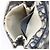 Borsa a tracolla Christian Dior Trotter Chain Saddle in tela Navy Auth ka5168V Blu navy - vista 20