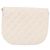 CHANEL Borsa a Spalla Matelasse con Catena in Pelle di Agnello Bianco Oro CC Auth 190491 D'oro - vista 3