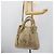 Miu Miu Tote Bag Leder 2way Beige Gold Auth 191362 Golden - Ansicht 27