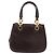 Borsa Salvatore Ferragamo Gancini in pelle marrone oro Auth 191557 D'oro - vista 2