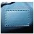 Borsa Keepall XS Aerogram LOUIS VUITTON in pelle blu M81003 LV Auth 189893M - vista 10