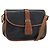 Céline CELINE Schultertasche aus Leder Schwarz Gold Auth 191330 Golden