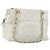 CHANEL Matelasse Chain Shoulder Bag Caviar Skin White Gold CC Auth BA13999 Bianco D'oro