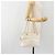 CHANEL Matelasse Chain Shoulder Bag Caviar Skin White Gold CC Auth BA13999 Bianco D'oro - vista 24