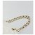 CHANEL Matelasse Chain Shoulder Bag Caviar Skin White Gold CC Auth BA13999 Bianco D'oro - vista 8