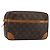 LOUIS VUITTON Monogram Compiegne 28 Pochette M51845 LV Auth ar13971 Monogramme