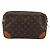 LOUIS VUITTON Monogram Compiegne 28 Pochette M51845 LV Auth ar13971 Monogramme - vue 2