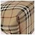 Borsa Tote BURBERRY Nova Check in PVC e pelle Beige Argento Auth 190964 - vista 10