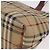 Borsa Tote BURBERRY Nova Check in PVC e pelle Beige Argento Auth 190964 - vista 11