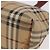 Borsa Tote BURBERRY Nova Check in PVC e pelle Beige Argento Auth 190964 - vista 13