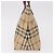 Borsa Tote BURBERRY Nova Check in PVC e pelle Beige Argento Auth 190964 - vista 4