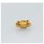 Orecchini CHANEL COCO Mark in metallo color oro CC Auth 191713V - vista 4
