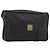 Borsa a tracolla MCM Vicetos in PVC e pelle nero oro Auth 191049 D'oro