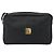 Borsa a tracolla MCM Vicetos in PVC e pelle nero oro Auth 191049 D'oro - vista 2