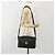 Borsa a tracolla MCM Vicetos in PVC e pelle nero oro Auth 191049 D'oro - vista 23